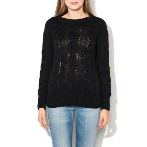 Gas Black Wool Women's Sweatshirt